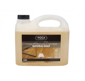 WOCA Mýdlo na dřevěné olejované podlahy – přírodní 2,5 l (Natural Soap) 