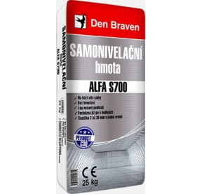 Den Braven samonivelační hmota ALFA S700 25 kg 